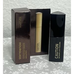 Hourglass 'CAUTION'‎ Extreme Lash Mascara Ultra Black .12oz NIB Travel Size